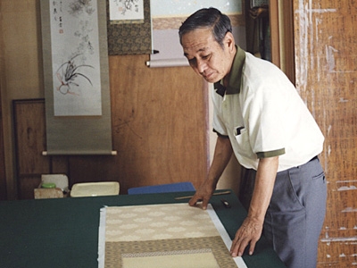 写真：田村武奥雄 作業風景